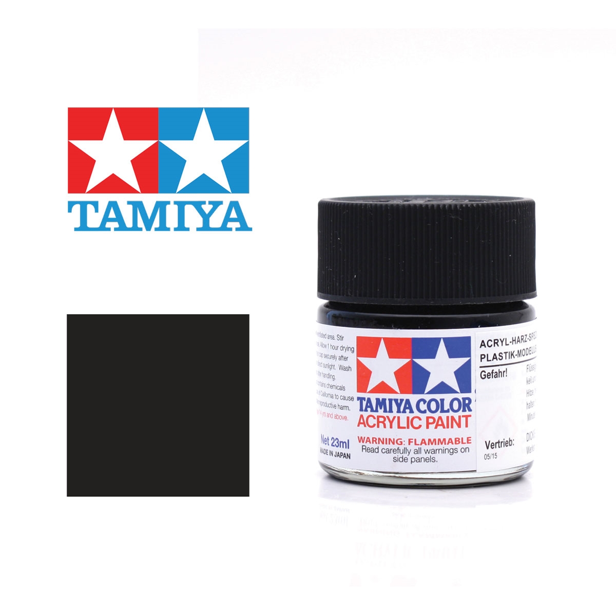 Tamiya Schwarz - seidenmatt