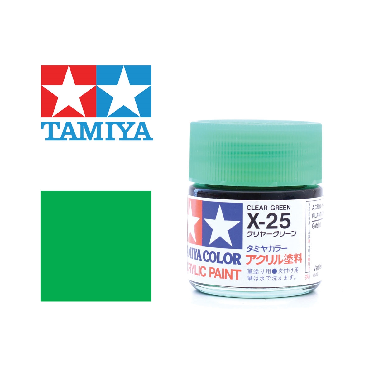 Tamiya Klar-Grün - glänzend