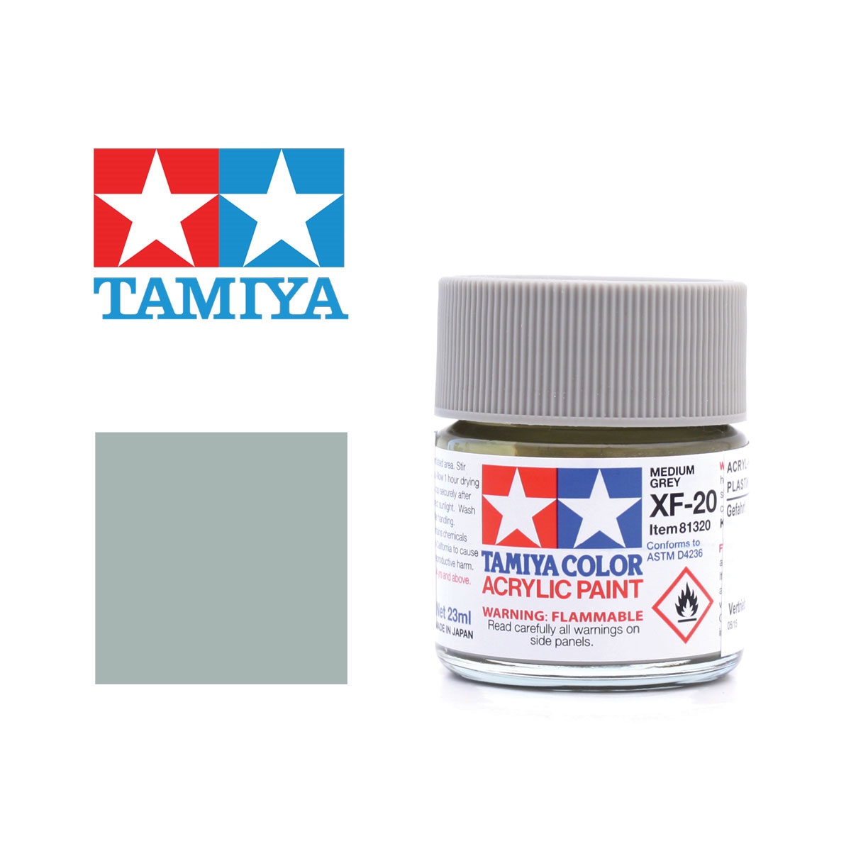 Tamiya Mittel-Grau - matt