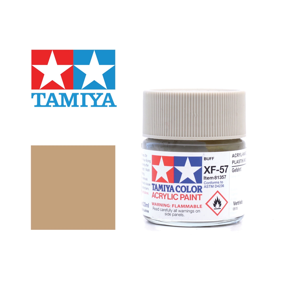 Tamiya Buff (Gelb-Braun) - matt