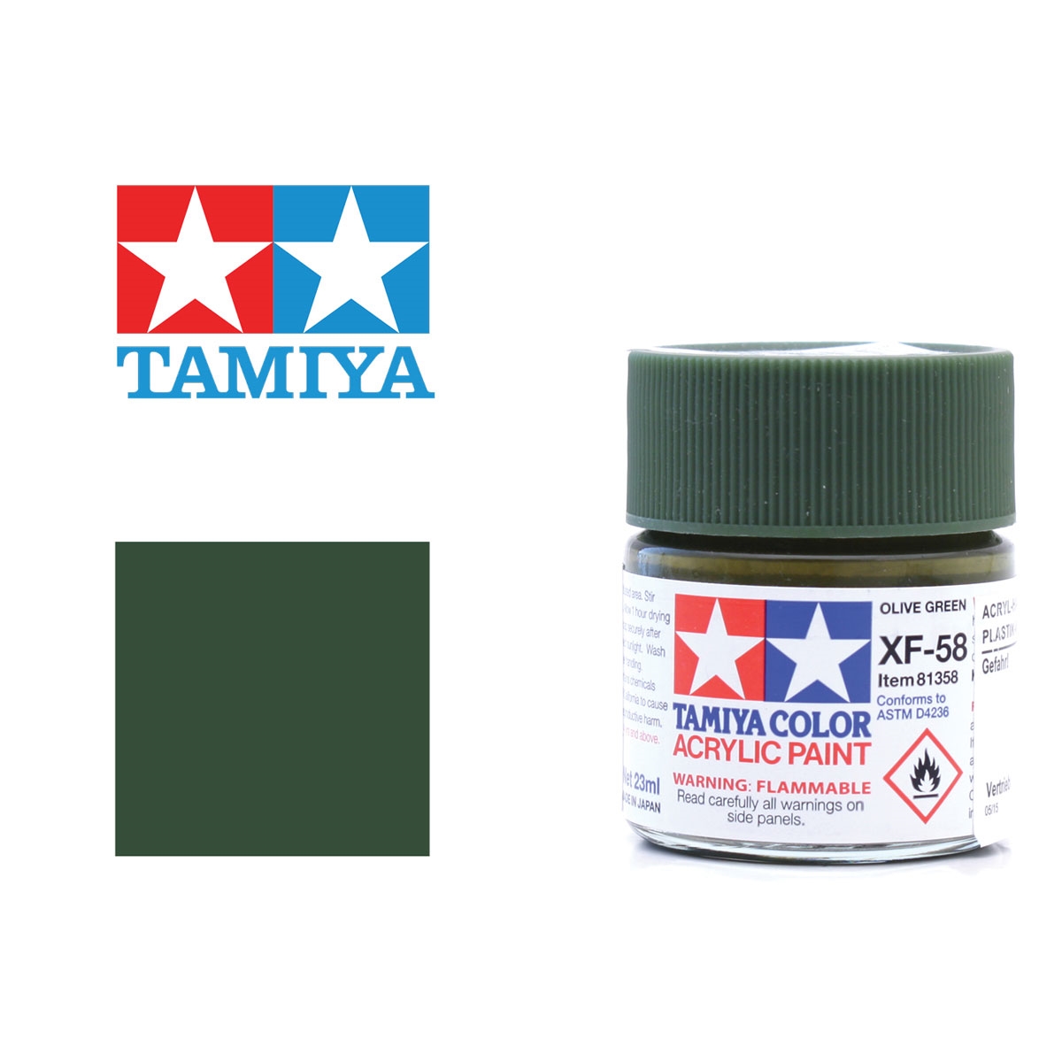 Tamiya Olivgrün - matt