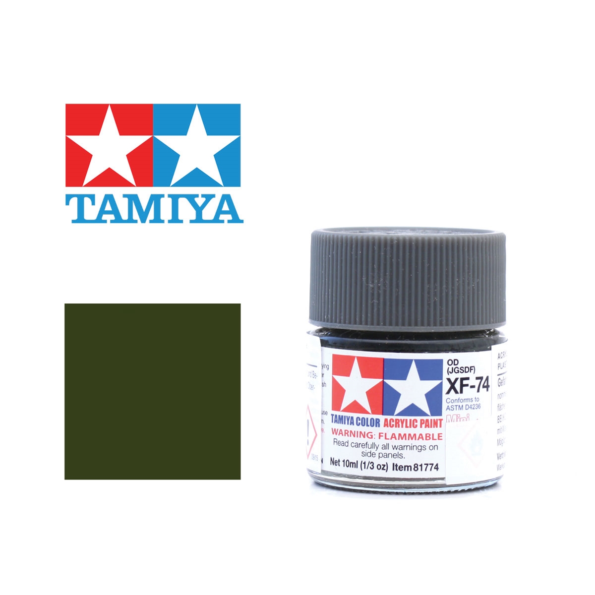 Tamiya Braunoliv matt (Olive Drab) JGSDF