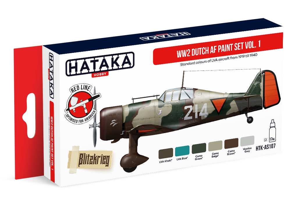 Hataka Niederländische Luftwaffe, 2.WK, Set 1