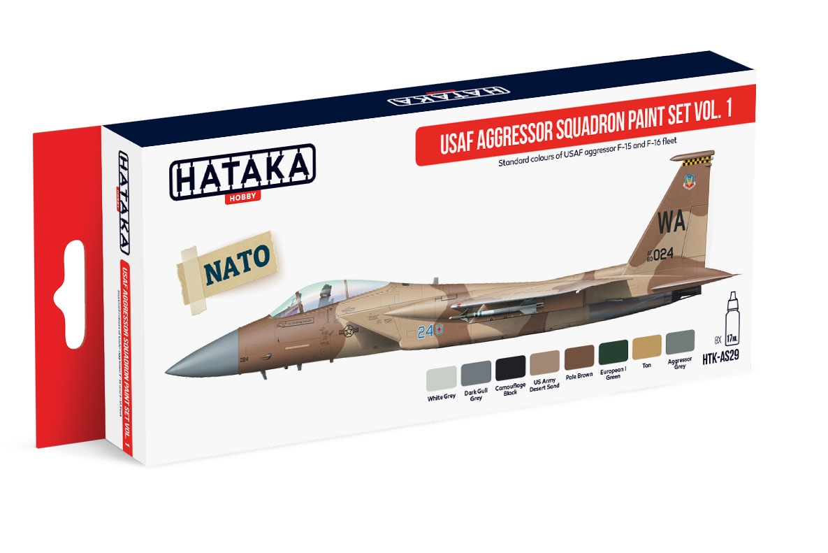 Hataka US Air Force (USAF) Aggressor Squadron Farbset Teil 1