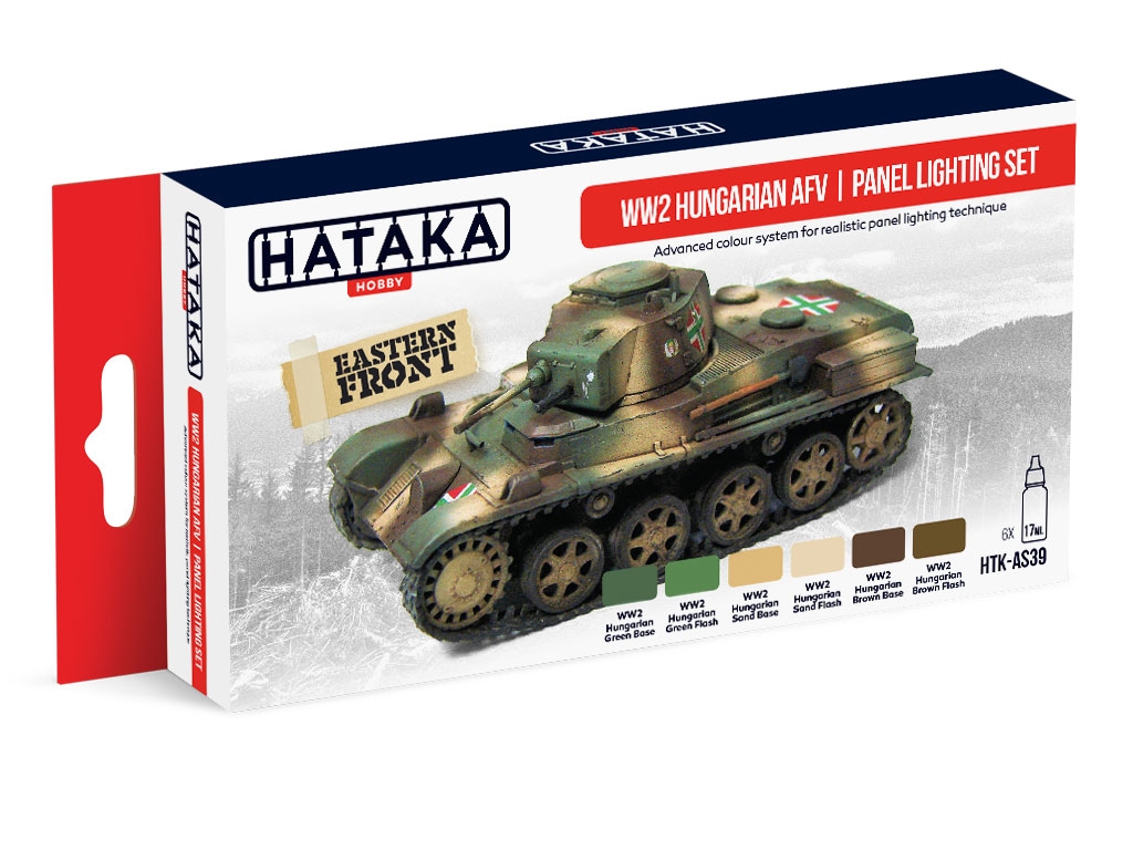 Hataka Farbset Ungarische Panzer & Fahrzeuge, 2.Weltkrieg
