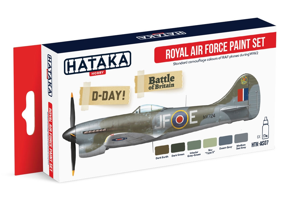 Hataka Farbset Royal Air Force (RAF)