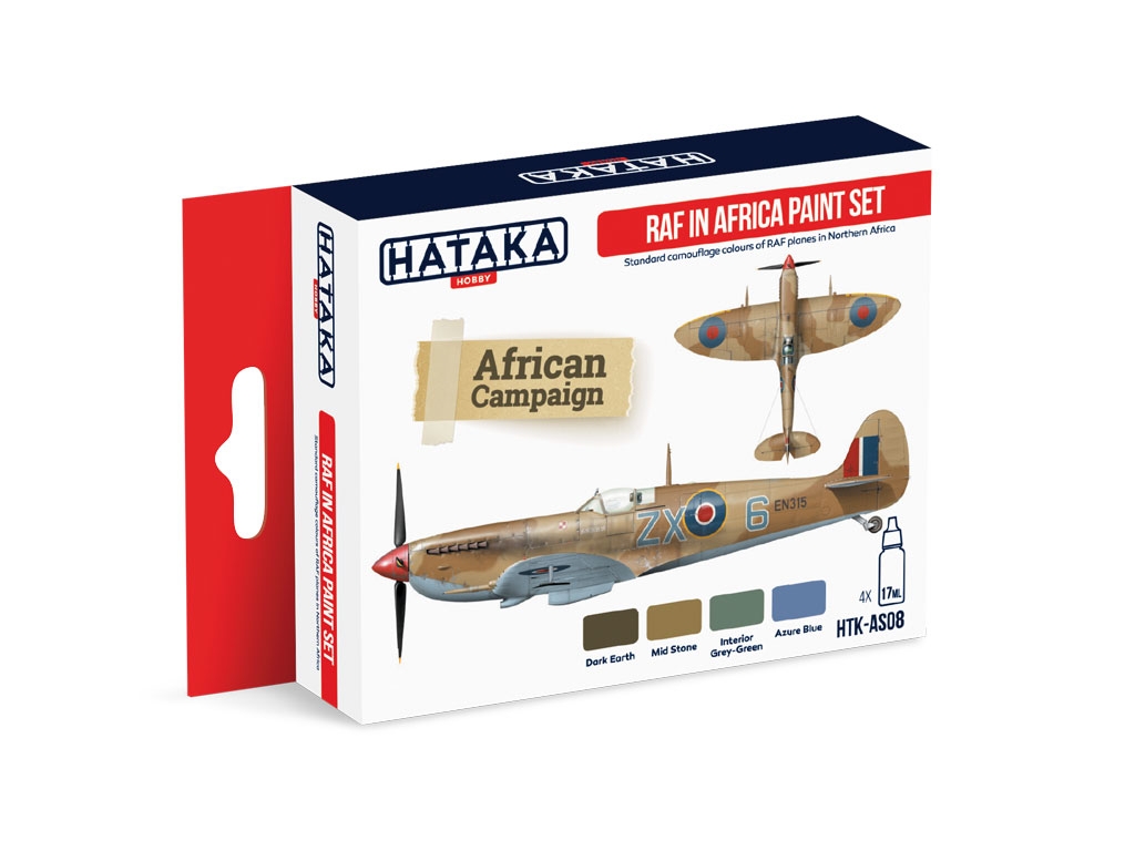 Hataka Farbset Royal Air Force (RAF) in Afrika