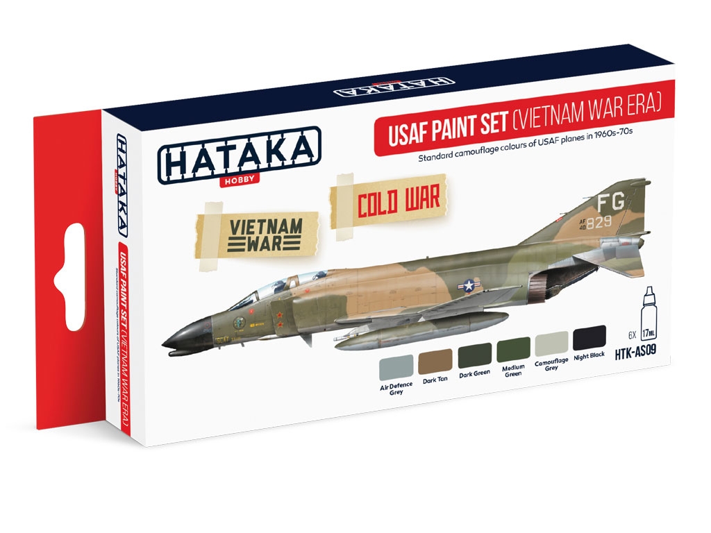 Hataka Farbset US Air Force (USAF) im Vietnamkrieg