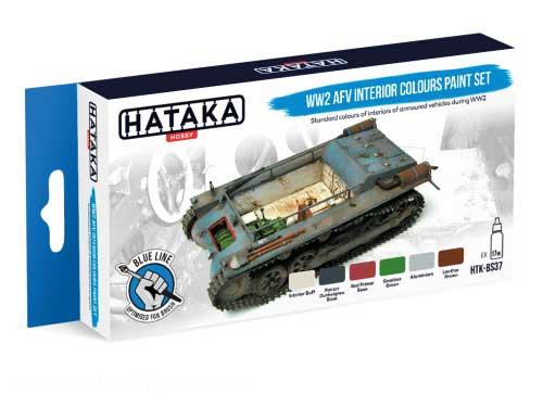 Hataka WW2 AFV Innenbereich Paint Set