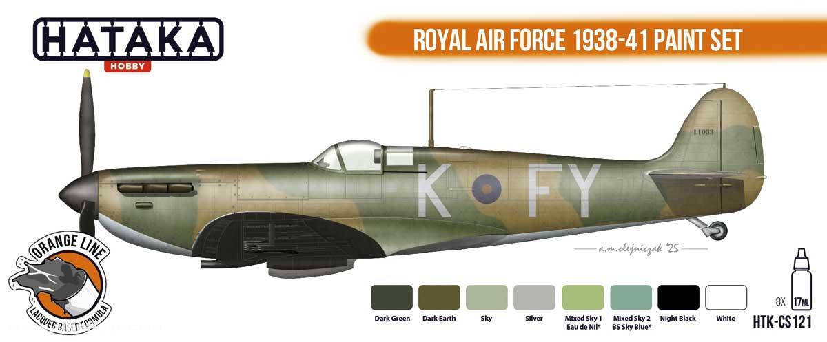 Hataka Farbset Royal Air Force 1938-41