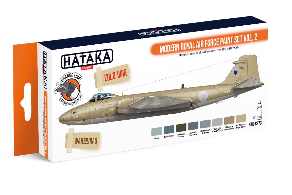 Hataka Farbset (Orange Serie) Moderne Royal Air Force Teil 2.