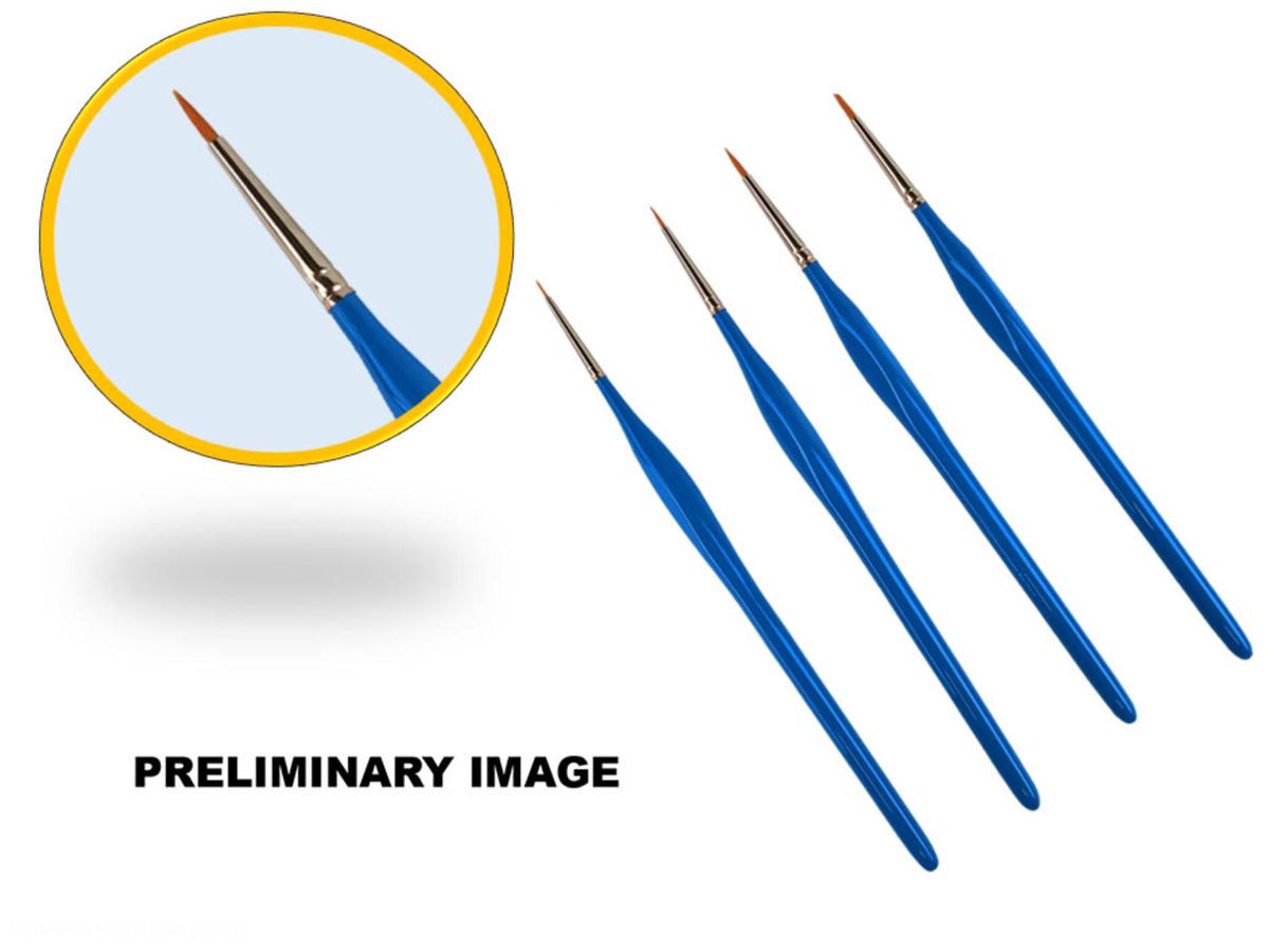 Revell Painta Professional Brushes: Basic Set Synthetische Pinsel, Größe 00, 1, 2, 3