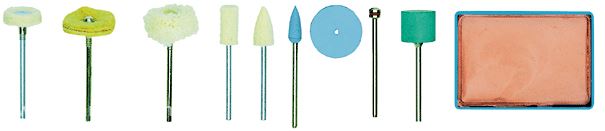 Proxxon Polier-Komplett-Set, 10-teilig