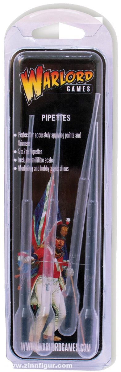 Warlord Games Warlord Pipetten 2 ml (5 Stück)