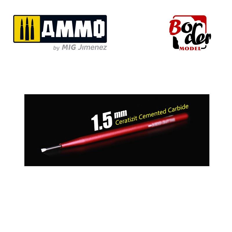 Border Models Schnitzmesser 1,5 mm (Flach)