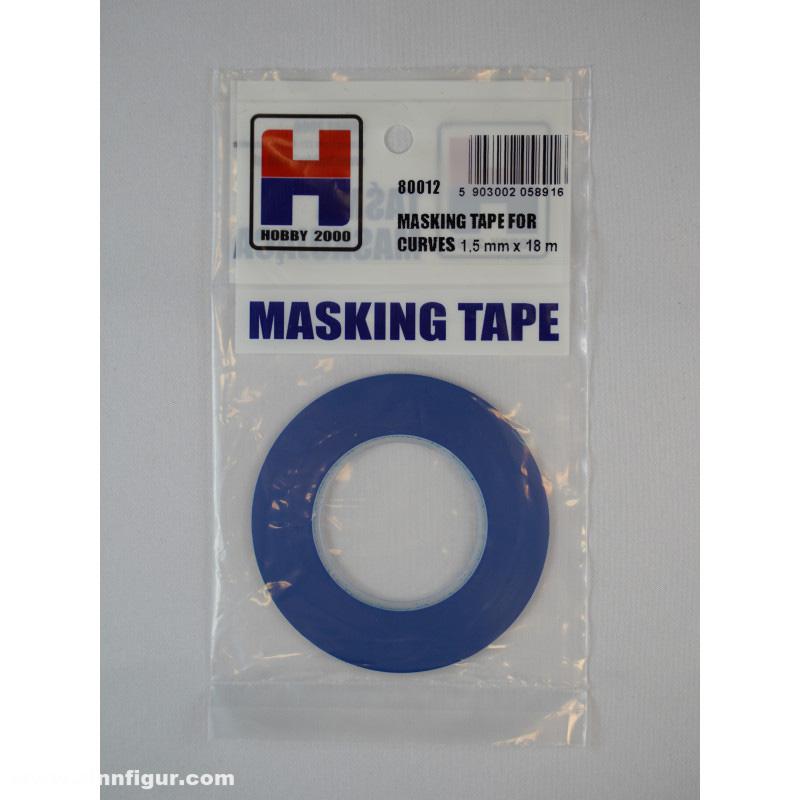 Hobby 2000 Kurvenmaskierband 1,5 mm x 18 m
