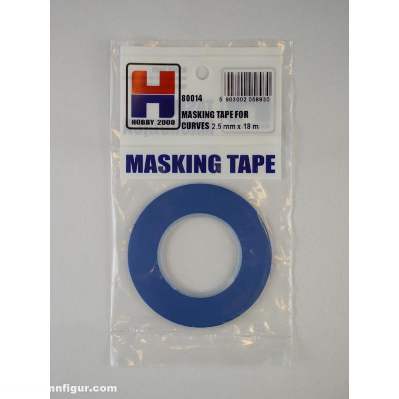 Hobby 2000 Kurvenmaskierband 2,5 mm x 18 m