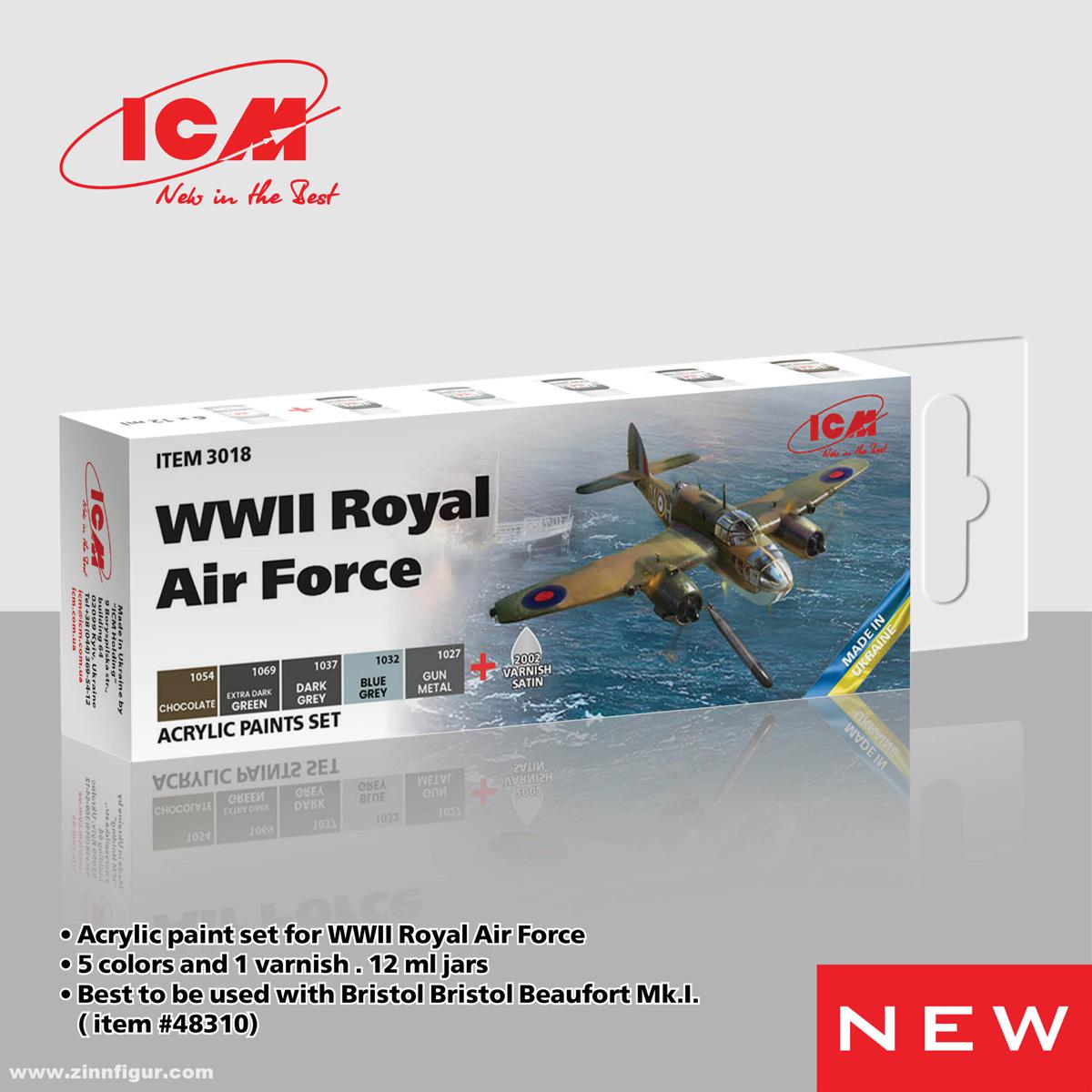 ICM Royal Air Force WK2 - Farbset