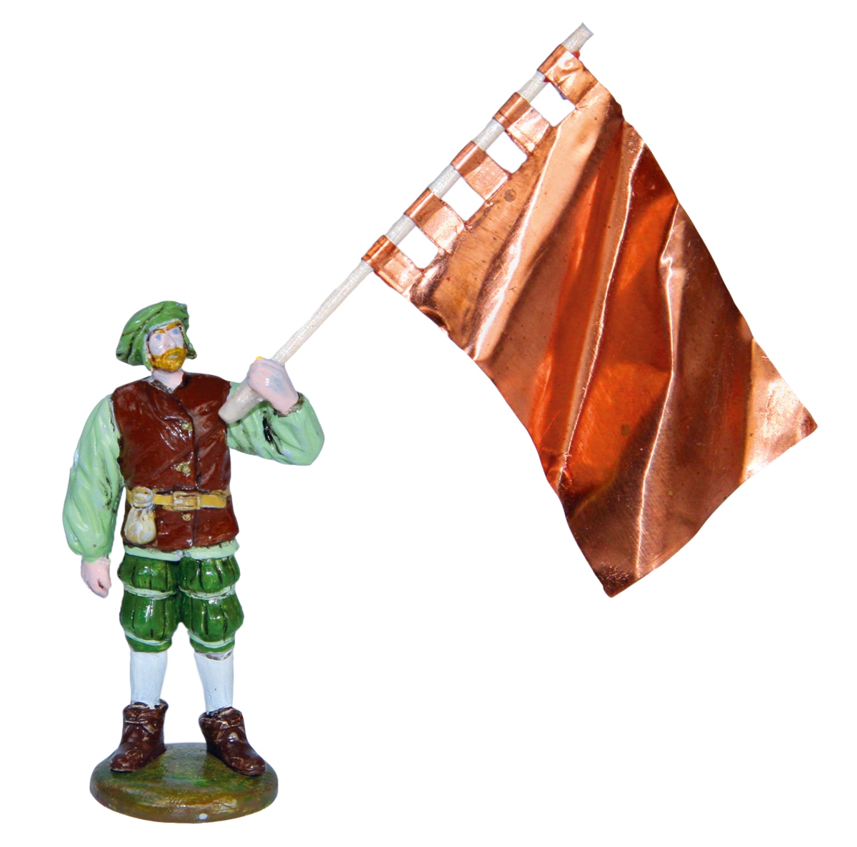 piccolina creativa Landsknecht Fahnenträger Michael