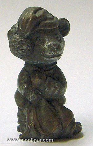 piccolina creativa Dekorationsfigur: Maus als Weihnachtsmann