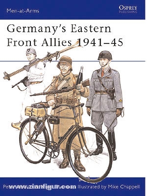 Osprey Publishing Abbott, P./Thomas, N./Chappel, M. (Illustr.): Germany's Eastern Front Allies 1941-1945. Teil 1: Finland, Hungaria, Romania, Slovacia