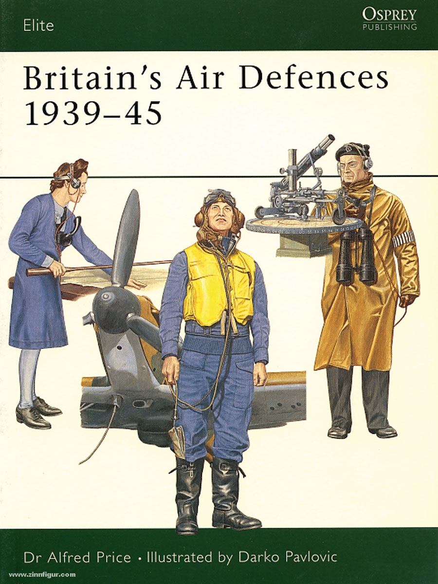 Osprey Publishing Price, A./Pavlovic, D. (Illustr.): Britains's Air Defences 1939-45