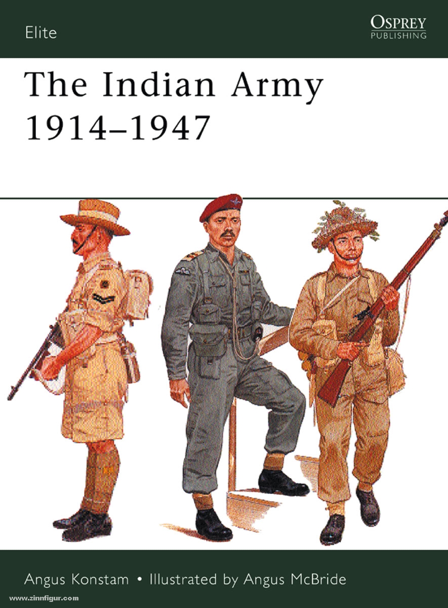 Osprey Publishing Konstam, A./McBride, A.: The Indian Army 1914-1947