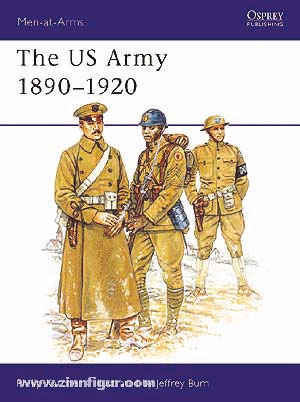 Osprey Publishing Katcher, P./Burn, J. (Illustr.): The US Army 1890-1920