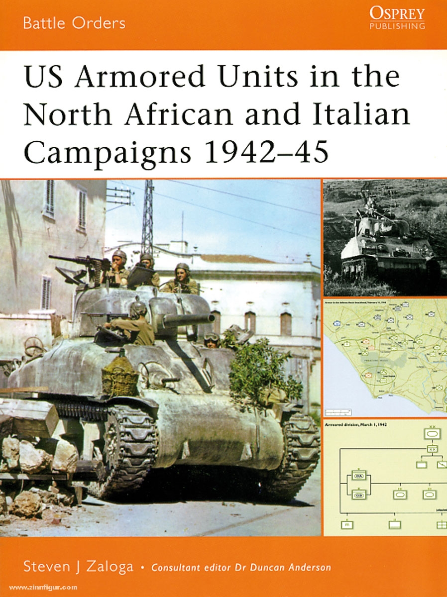 Osprey Publishing Zaloga, S. J.: US Armored Units in the North African and Italian Campaigns 1942-43
