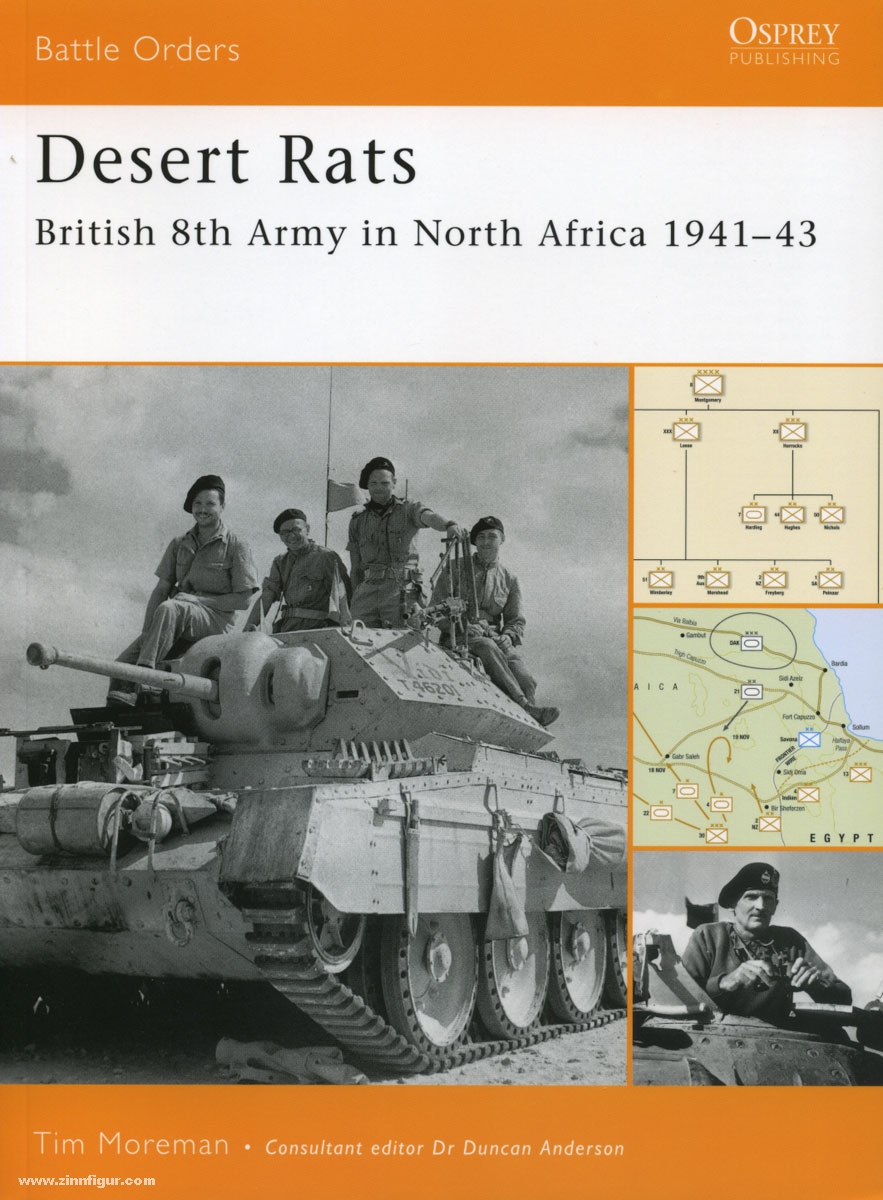 Osprey Publishing Moreman, T.: Desert Rats. British 8th Army in North Africa 1941-43