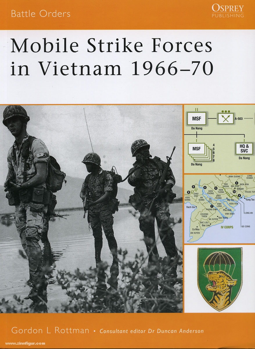 Osprey Publishing Rottman, G. L.: Mobile Strike Forces in Vietnam 1966-70