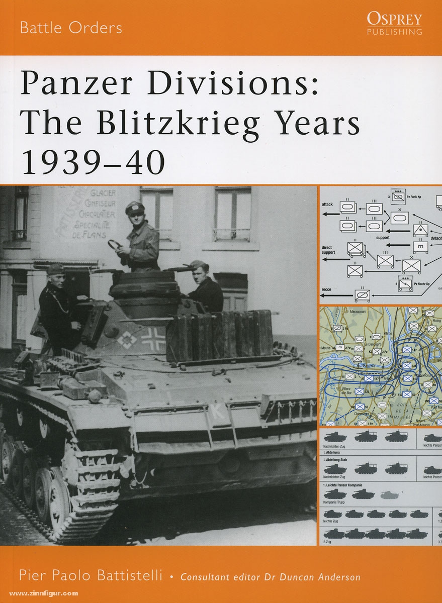 Osprey Publishing Battistelli, P. P.: Panzer Divisions: The Blitzkrieg Years 1930-40