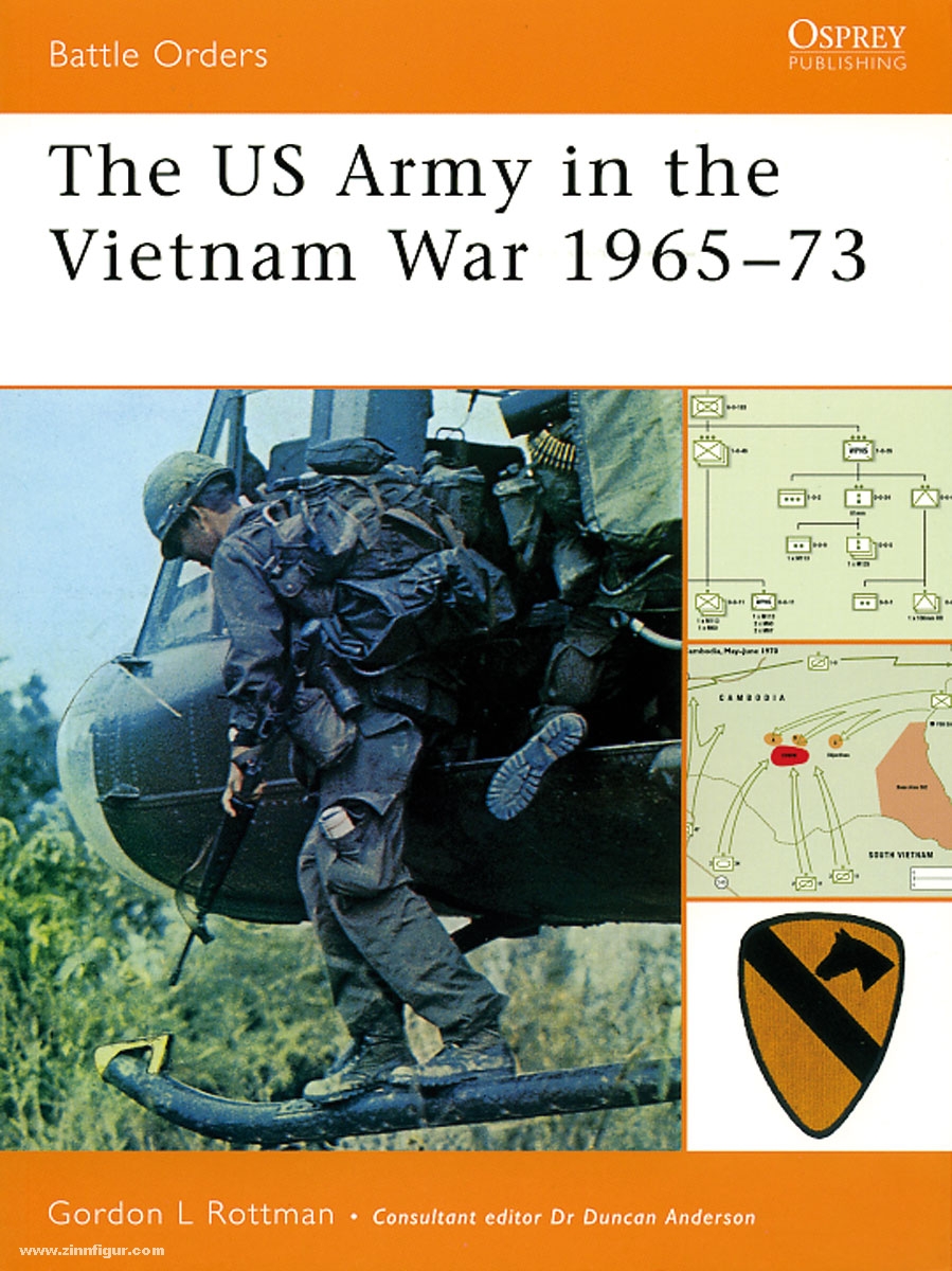 Osprey Publishing Rottman, G. L.: The US Army in the Vietnam War 1965-73