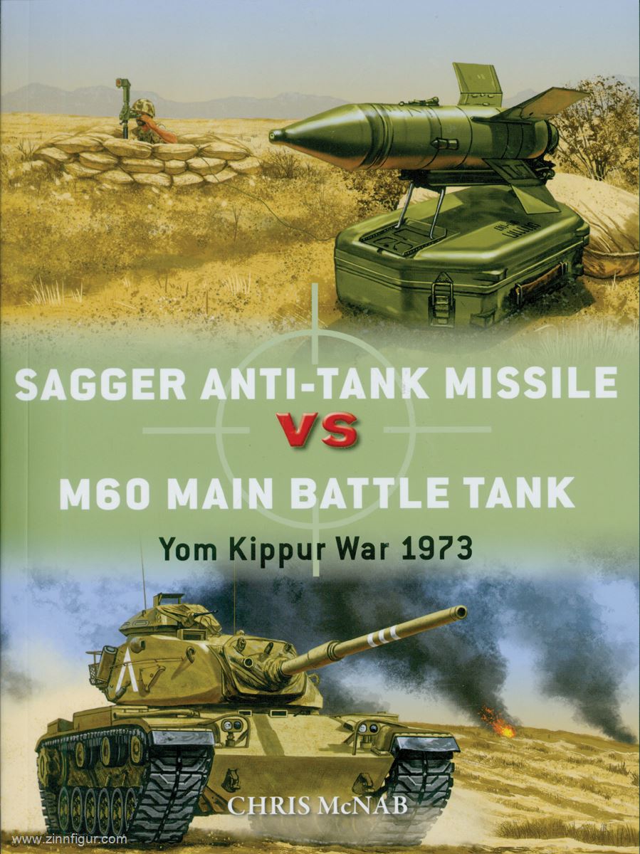 Osprey Publishing McNab, Chris: Sagger Anti-Tank Missile vs M60 Main Battle Tank. Yom Kippur War 1973