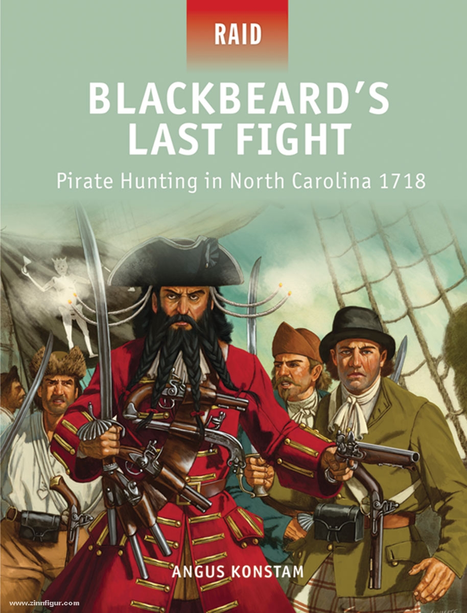Osprey Publishing Konstam, A./Stacey, M. (Illustr.): Blackbeard's last Fight. Pirate Hunting in North Carolina 1718