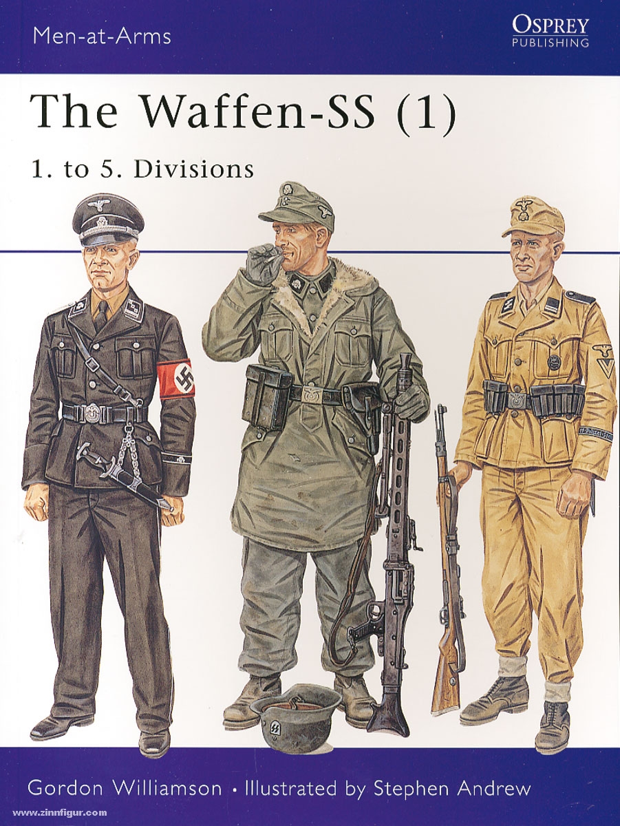 Osprey Publishing Williamson, G./Andrew, S. (Illustr.): The Waffen-SS. Teil 1: 1. to 5. Divisions