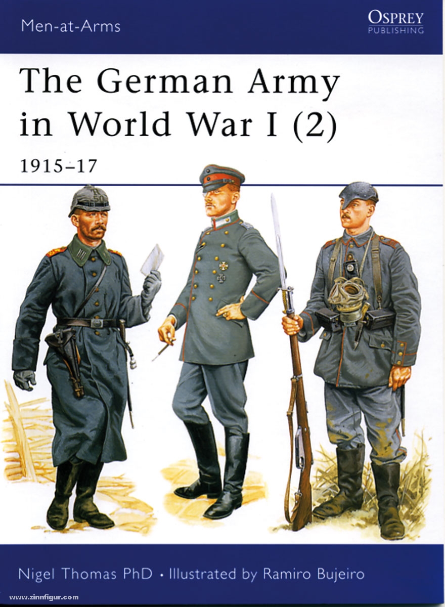 Osprey Publishing Thomas, N./Bujeiro, R. (Illustr.): The German Army in World War I Teil 2: 1915-17