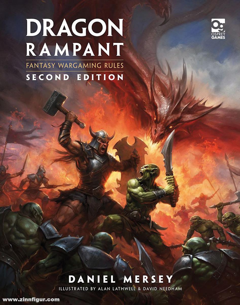 Osprey Publishing Mersey, Daniel./Lathwell, Alan/Needham, David (Illustr.): Dragon Rampant. Fantasy Wargaming Rules. Second Edition