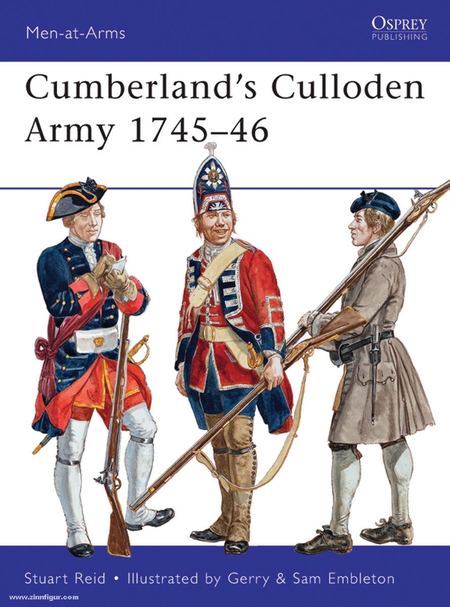 Osprey Publishing Reid, S./Embleton, G. (Illustr.): Cumberland's Culloden Army 1745-46