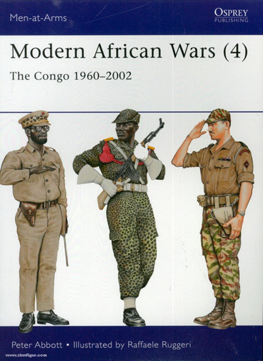 Osprey Publishing Abbott, P./Ruggeri, R. (Illustr.): Modern African Wars. Teil 4: The Congo Wars 1960-2002