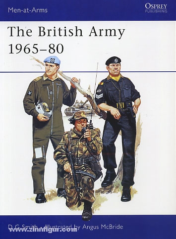 Osprey Publishing Smith, D. G./McBride, A. (Illustr.): The British Army 1965-80