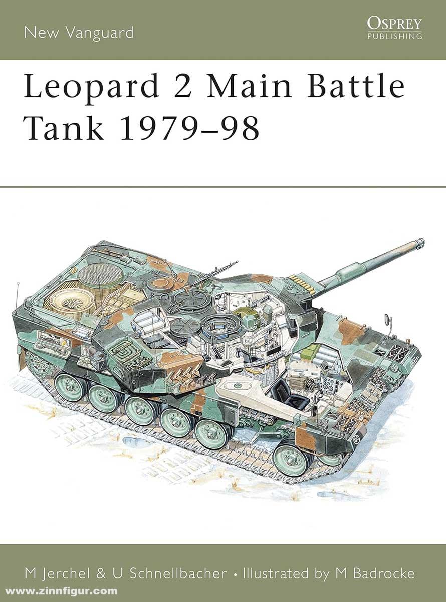 Osprey Publishing Jerchel, M./Badrocke, M. (Illustr.): Leopard 2 Main Battle Tank 1972-1998