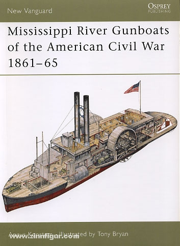 Osprey Publishing Mississippi River Gunboats of the American Civil War 1861-65