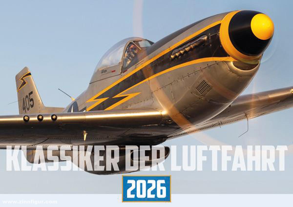 Motorbuch Verlag Klassiker der Luftfahrt. Kalender 2026