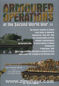 AF Editores García, J. V.: Armoured Operations of the Second World War. Band 1