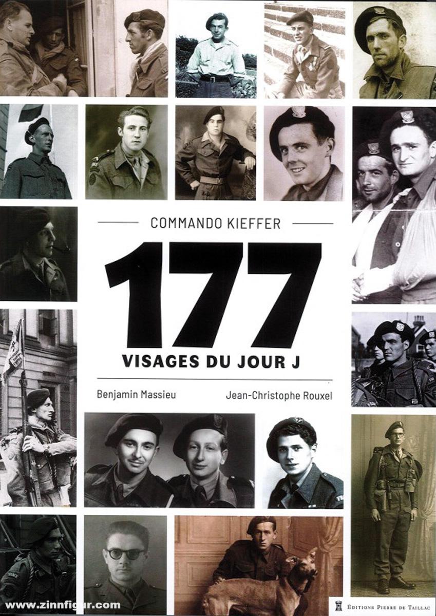 Maaaieu, Benjamin/Rouxel, Jean-Christophe: Commando Kieffer. 177 visages du Jour J