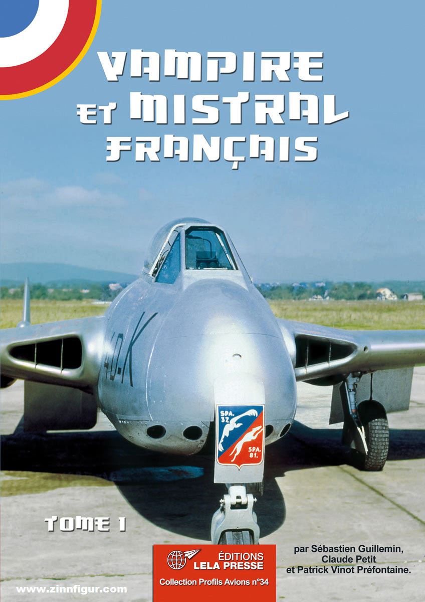 Les Editions Lela Presse Guillemin, Sébastien/Petit, Claude/Préfontain, Patrick Vinot: Vampire et Mistral Francais. Band 1