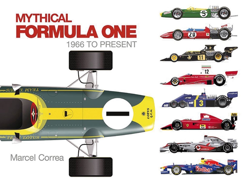 Schiffer Publishing Correa, M.: Mythical Formula One. 1966 to Present