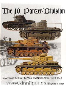 Fedorowicz Publishing Restayn, J./Moller, N.: The 10th Panzer Division: In Action in the East, the West and North Africa, 1939-1943