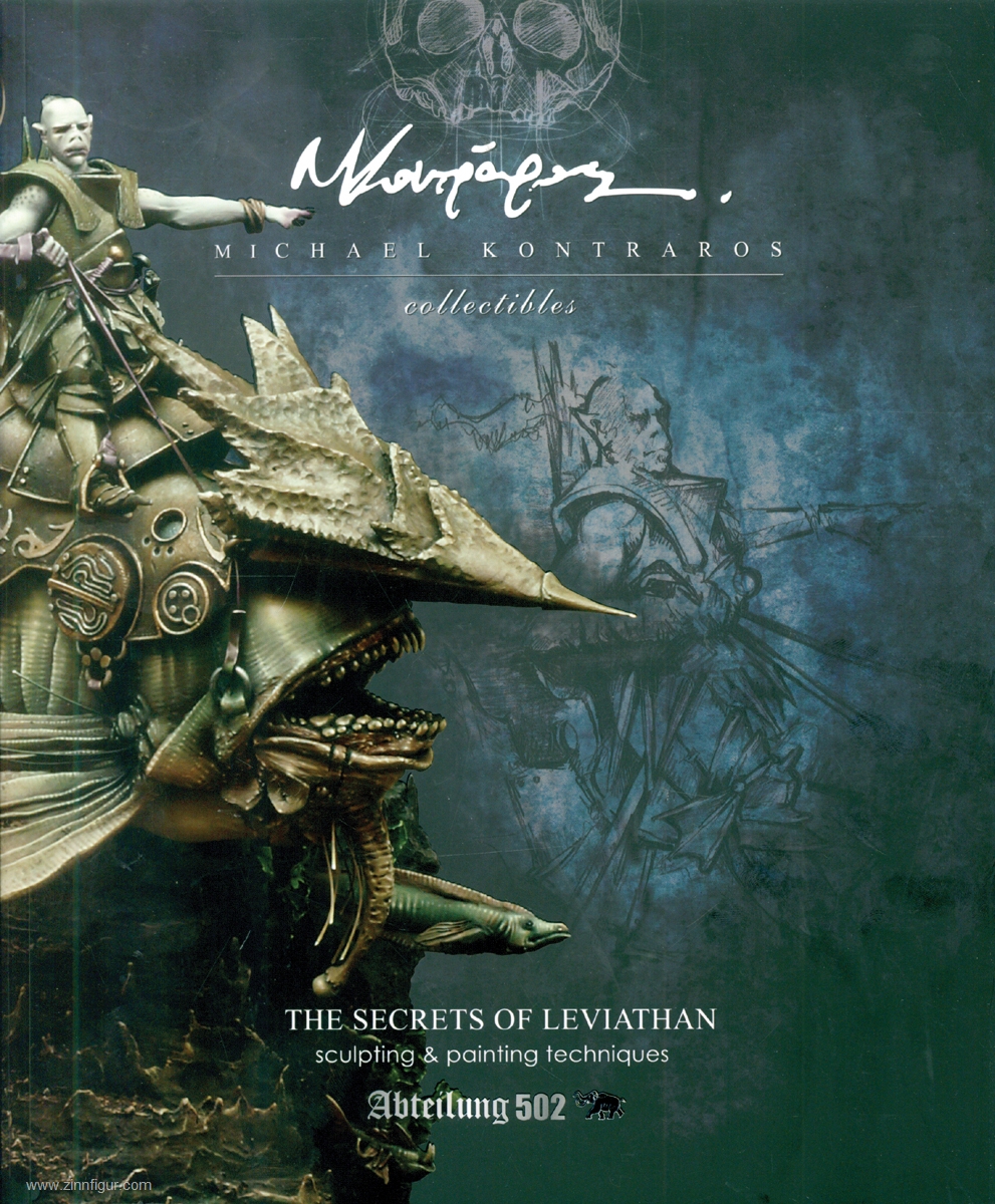 AK Interactive Kontraros, Michael: The Secrets of Leviathan. Sculpting & Painting techniques